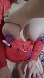 Czech bbw busty milf play with her big nipples snapshot 7