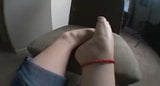 Amber's Huge Thick Wrinkled BBW Meaty Soles snapshot 6