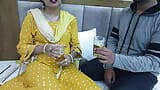 Indian Desi dost ki maa ke sath chudai mazaa lete hoye uski gori chut main ungli dal ke uske chuche chuss dale foreplay roleplay in hindi  snapshot 2