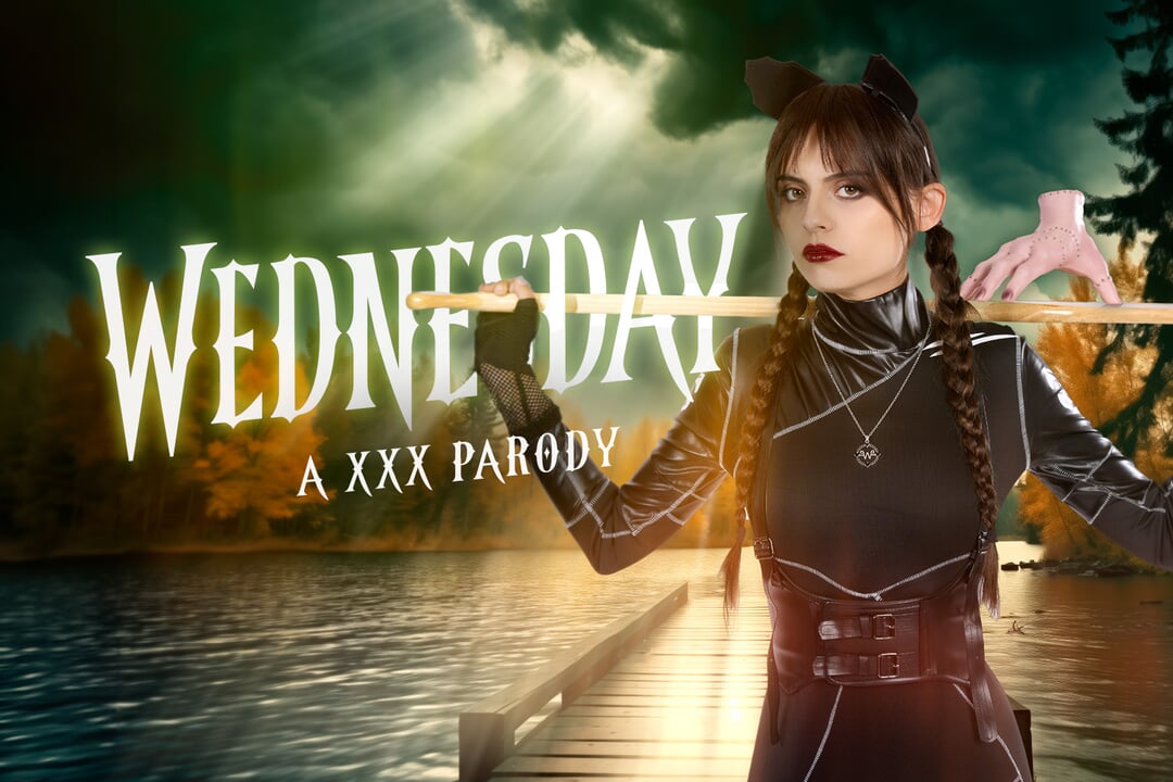 Vrcosplayx - Angel Windell como novia gótica Wednesday Addams quiere ver lo que puedes hacer, Normie