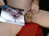 Tribute for Carmen521 - cum splash on her hairy cunt snapshot 2