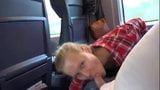 Blowjob in the train. snapshot 3