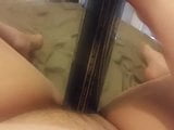 Kik slut taking a baseball bat snapshot 2