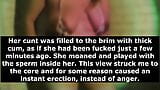 My young big boobed wife got turned into creampie-addicted, pregnant and lactating hucow - Part 1-Captions -  Milky Mari snapshot 13