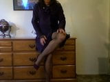 sissy with pantyhose tuck snapshot 2