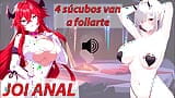 Instrucțiuni de masturbare - Hentai anal. 4 demoni se vor fute reciproc în cur. snapshot 2