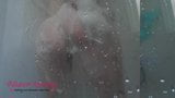 Hidden camera POV voyeur big booty babe in the shower snapshot 4