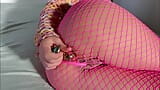 pregnant Fucks anal with toys and cock and gets the sperm in the pussy snapshot 2