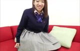 Japanese girl farting in white cotton knickers snapshot 14