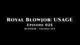 A girl from '80s gave a cool blowjob and got orgasm from cock in her pussy. Royal Blowjob: Usage. Episode 025. snapshot 2