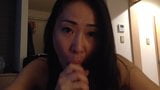 beautiful asian girl blowjob snapshot 3