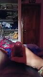 Solo guy Masturbating in bed room snapshot 1