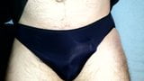 Getting hard in my black panties snapshot 3