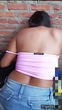 Indian stepsister with the ass full of milk in the abandoned house snapshot 3