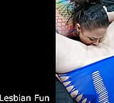 Homemade Lesbian fun with my Bestie filmed by husband snapshot 4