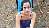 Beautiful Latina in the park I invite her to my house for a photo shoot that ends in fucking snapshot 2