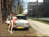 Sex real cu taximetrist pe stradă snapshot 9