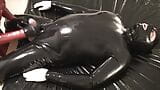 Latex Danielle and her oral session second angle. Full Video snapshot 17