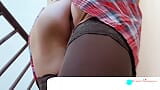 Stepmom public underskirt Asian fetish snapshot 4