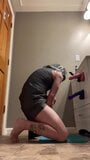 Tattooed CD sucking dildos and taking a huge cock in the ass snapshot 7