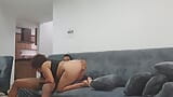 My girlfriend's bitch sucks my dick while no one else is home snapshot 13