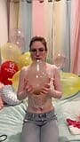 Blowing up Belbal Crystal Soap Balloons! snapshot 10