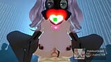 MMD R18 Conqueror KanColle Kashima, cette salope sexy veut baiser brutalement, sodomie, salope Ahegao, avalage de sperme, hentai 3D snapshot 2