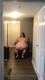 Out Of Breath SSBBW Gets Out Of Wheelchair And Waddles snapshot 10