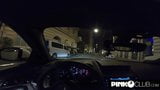 A noite louca de Amandha Fox em Roma de carro snapshot 2