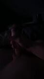 German Teen Jerking of in the Dark snapshot 4