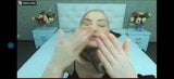 Pantyhose face webcam snapshot 7