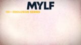Mylf - milf peituda levanta a saia e salta seu rabo em forma de garanhão sortudo para fechar o negócio snapshot 1