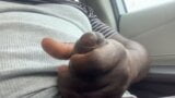 Jerking Off Big Black Cock In Car For Big Cum Load (Moaning) snapshot 8