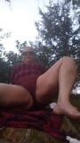 Bbw rizado al aire libre grande coño grandes tetas gran culo snapshot 1