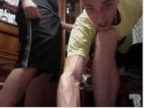 Straight guys feet on webcam #7 snapshot 2