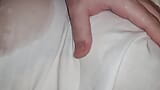 Wet Whitte T-shirt I play with my Best Friend's Big Natural Boobs snapshot 4