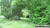 Asistentka Ava Black MILUJE, když se staří chlapi vystříkají od dědečka snapshot 1