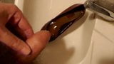 Piss in red stiletto high heel snapshot 10