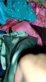 Dick head Rub and Fuck with satin clothes at home (64) snapshot 6