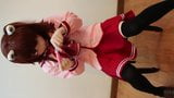 Kigurumi schoolmeisje masturbeert snapshot 6