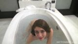 Rebel Lynn gives a killer blowjob in a bathtub and has sex i snapshot 7