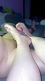 Notte molto bello footjob snapshot 4