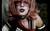 CD Goth Cheerleader Goes For It by VikkiCD16 snapshot 1