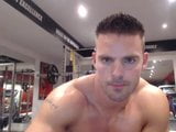 Straight Muscle Guy on webcam snapshot 18