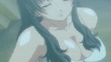 Cum baths and strap-on sex with hot lesbians - Hentai Anime snapshot 2