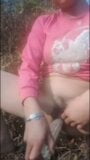 Nepali village girl masturbating pussy and orgasm. snapshot 2