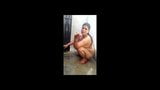 Indian Bhabhi Takes Nude Shower with Hindi Audio snapshot 2