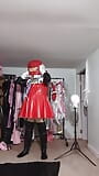 PVC Kigurumi Roll Breathplay and Masterbate, forgot to charge wand snapshot 7