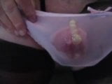 Cumming through pink panties! snapshot 4