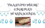 IM A STUPID WHORE (Rain ASMR) snapshot 1